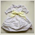Load image into Gallery viewer, Eliza Dress - Yellow and White