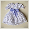 Load image into Gallery viewer, Eliza Dress - Blue & White
