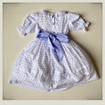 Load image into Gallery viewer, Eliza Dress - Blue & White