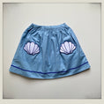 Load image into Gallery viewer, Scallop Skirt - Blue
