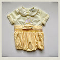 Load image into Gallery viewer, Scallop Romper - Yellow
