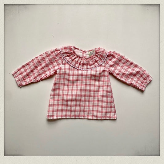 Grace Shirt - Red & White