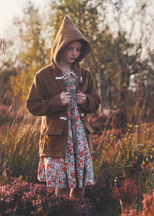 Lucy Dress - Green Floral