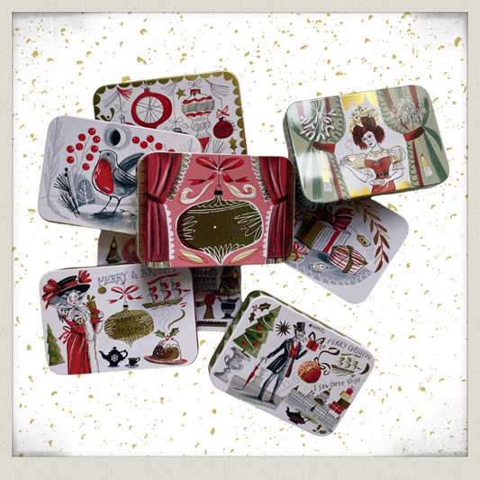 Christmas Pocket Tins with Mints