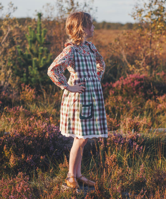 Dorothea Pinafore - Green