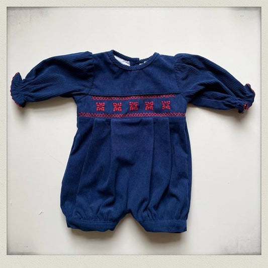 Sawyer Romper - Navy