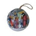 Load image into Gallery viewer, Christmas Scene Tin Baubles
