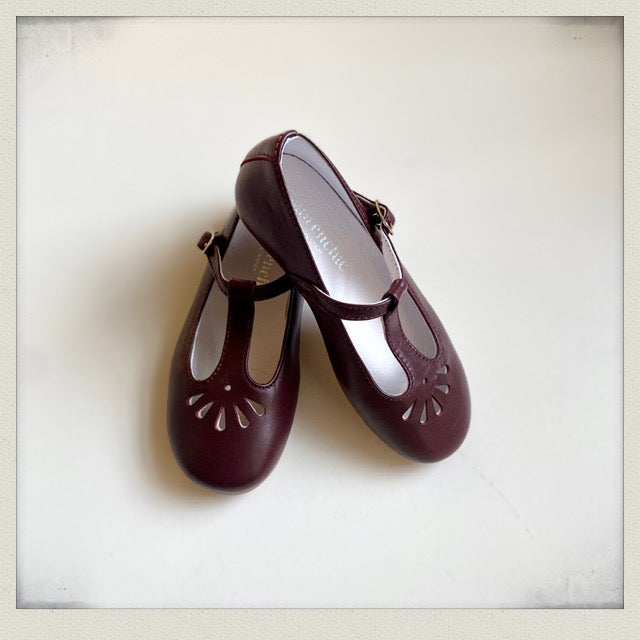 Charlotte Shoes - Burgundy