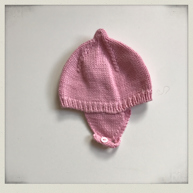 SS wool hat - pink