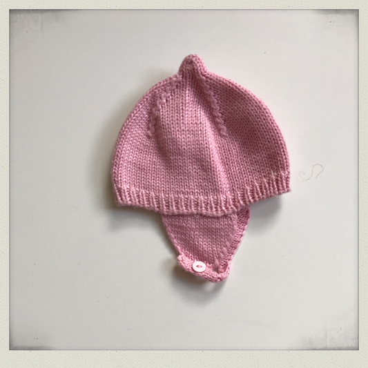 SS wool hat - pink