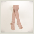 Load image into Gallery viewer, Ribbed Tights - Dusty Rose
