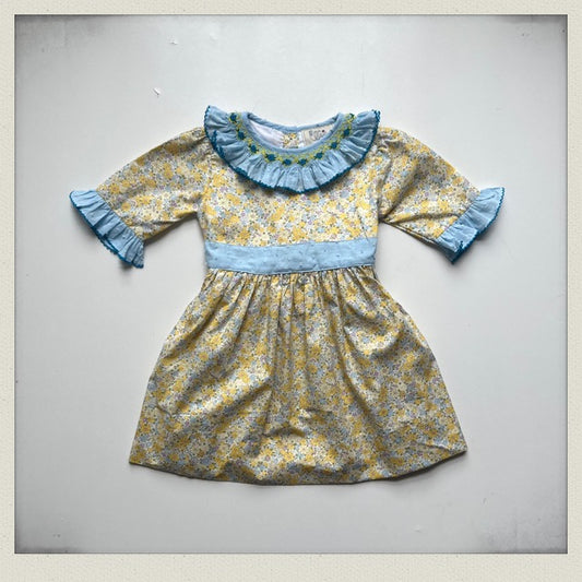 Ottilie Dress - Yellow