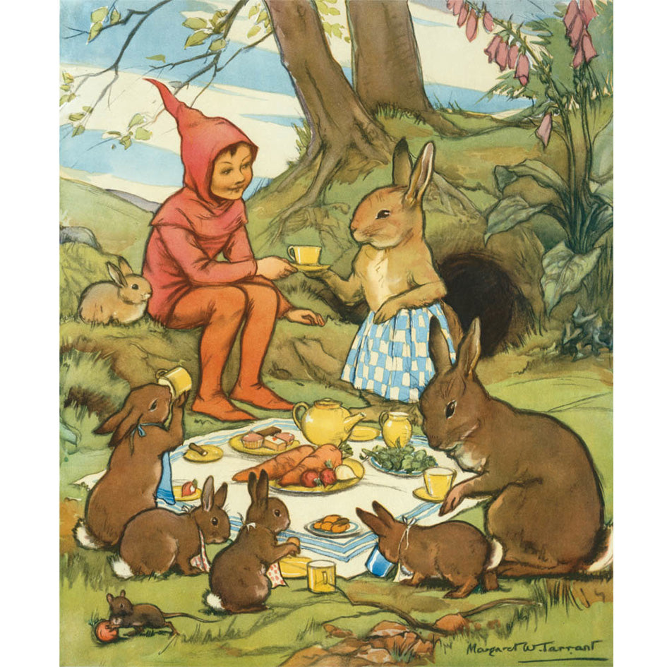 An Elf to Tea Print – Elfie London