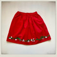 Load image into Gallery viewer, Mistletoe Skirt - Red
