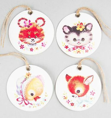 Animal Face Gift Tag