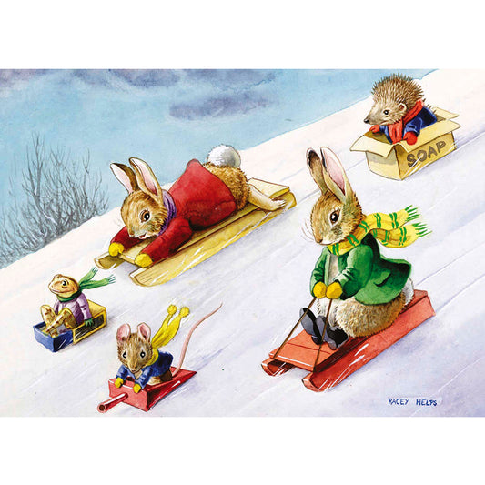 Tobogganing