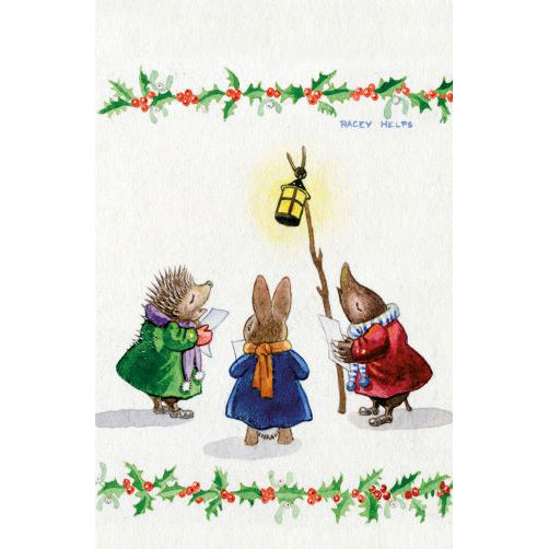 Carol Singers Gift Tag