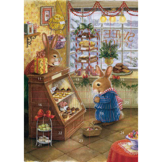 The Sweet Shop Advent Card